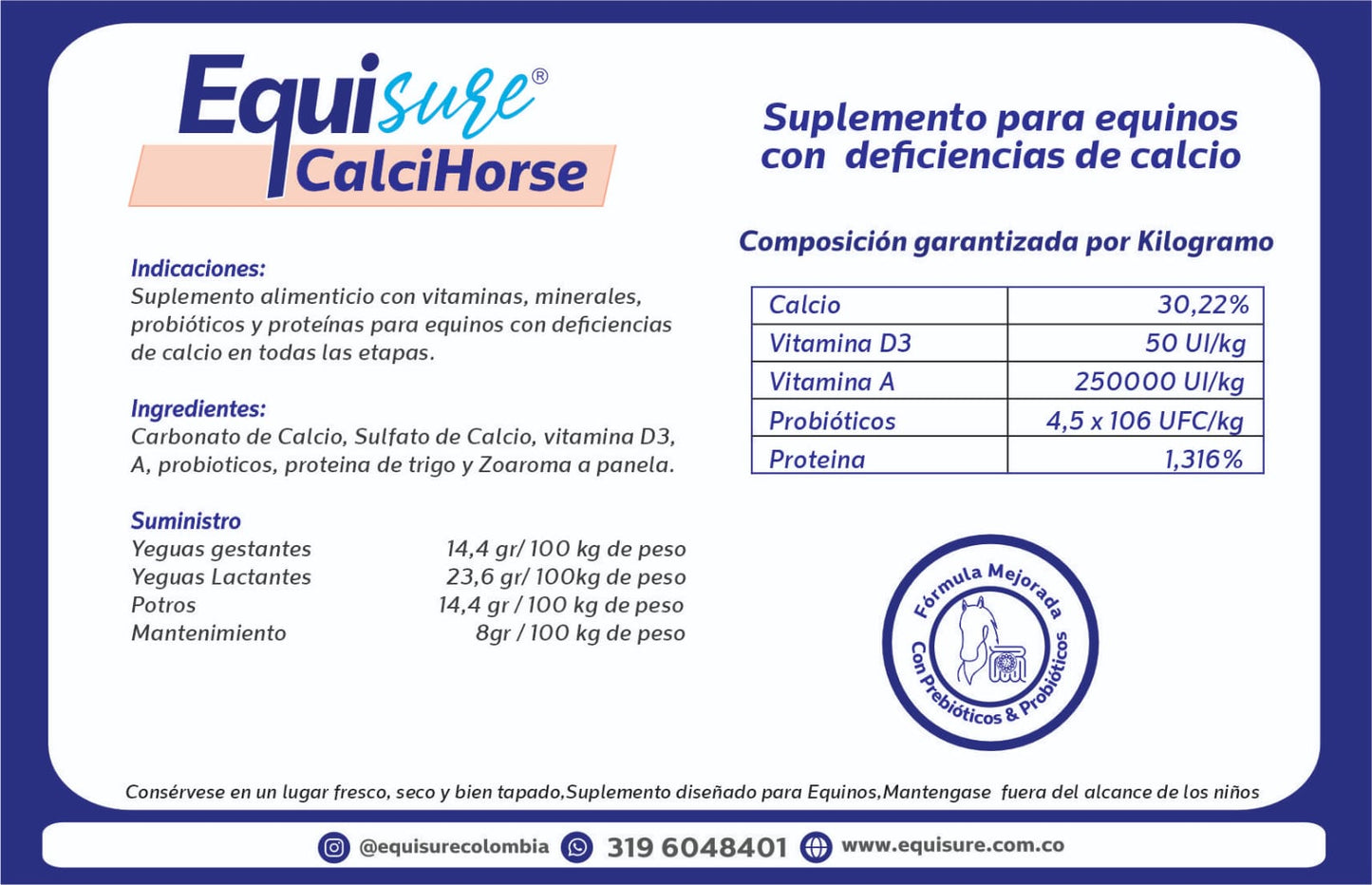 EQUISURE CALCIHORSE