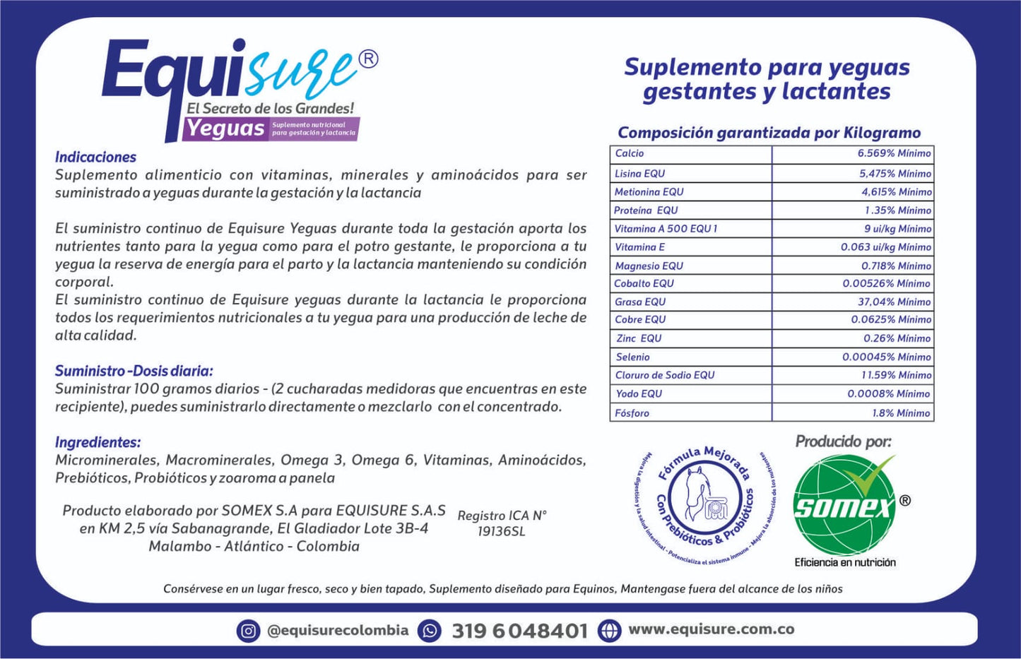 EQUISURE YEGUAS®