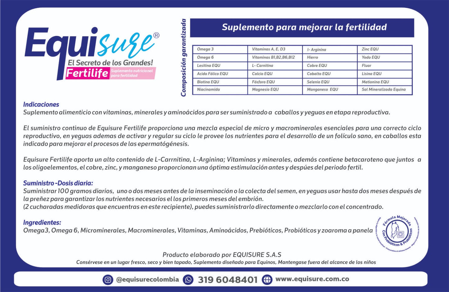 EQUISURE FERTILIFE